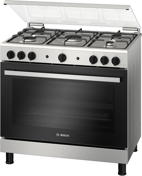 Series 2 Gas range cooker, Stainless steel