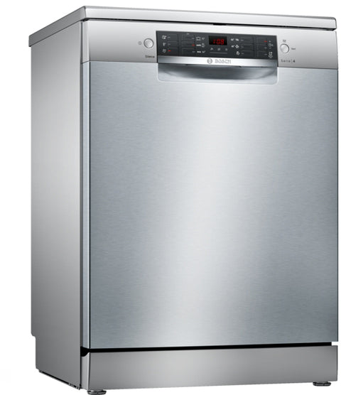 Series 4 free-standing dishwasher, 60 cm, Brushed steel anti fingerprint