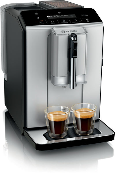 Series 2 Fully automatic coffee machine, VeroCafe, Silk Silver, Removable water tank