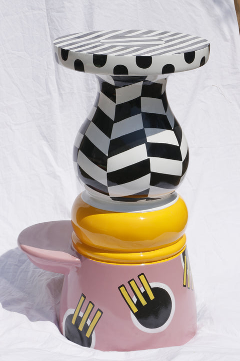 Painted Stool