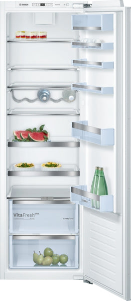 Series 6 built-in fridge, 177.2 x 55.8 cm, flat hinge