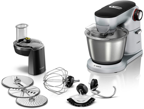 Series 8 Kitchen machine, OptiMUM, 1600 W, Silver, Black