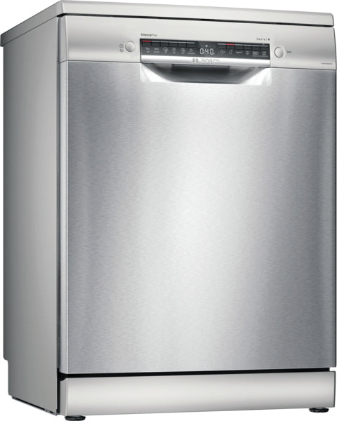 Series 4 free-standing dishwasher, 60 cm, Brushed steel anti fingerprint