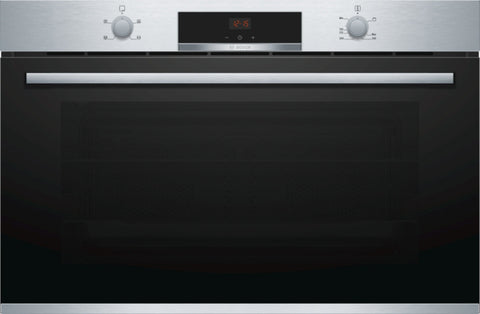 Series 4 Gas built-in oven, 90 x 60 cm, Stainless steel