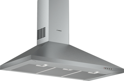 Series 2 wall-mounted cooker hood, 90 cm, Stainless steel