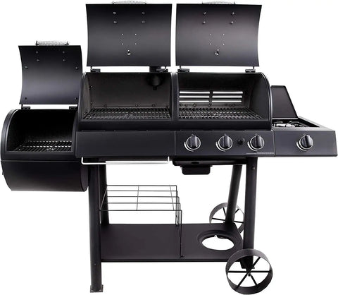 Oklahoma Joe’s Longhorn Combo Charcoal /Gas Smoker & Grill