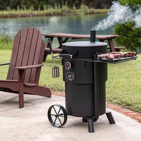 Oklahoma Joe’s Bronco Drum Smoker, Black