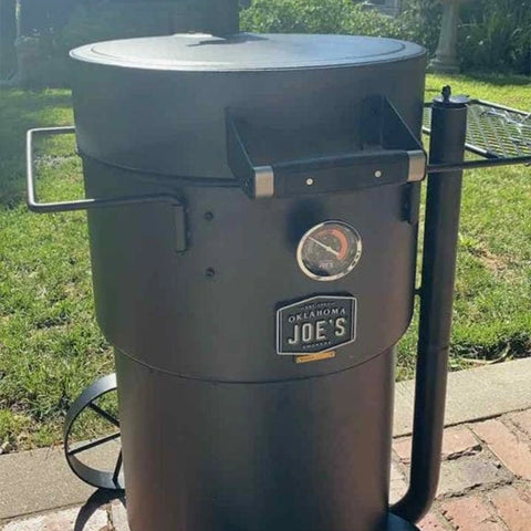 Oklahoma Joe’s Bronco Drum Smoker, Black
