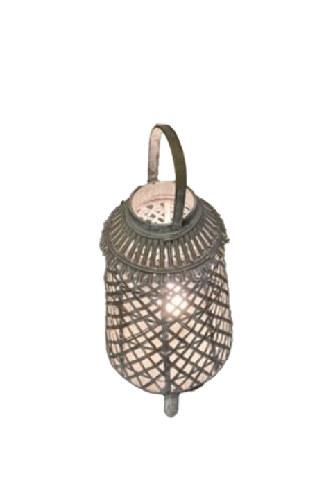 Grey lampadaire