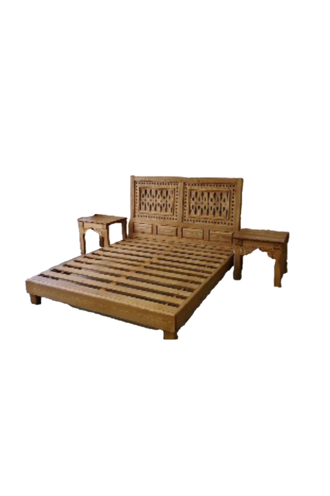 Bed With 2 Side Tables