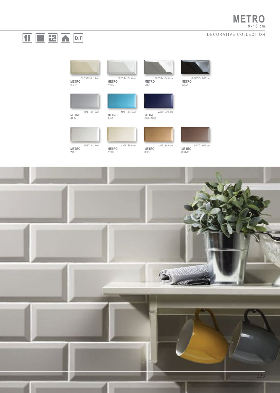 Metro tiles 8*16 – Mostafa El Sallab Establishment