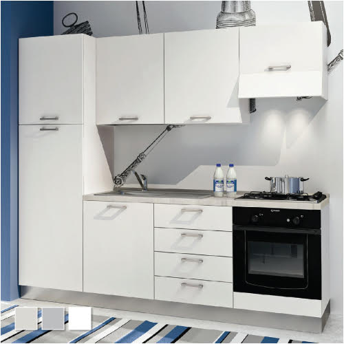 Block Kitchen with Appliances 240